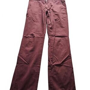 Volcom Burgundy Corduroy Pants Size US 30